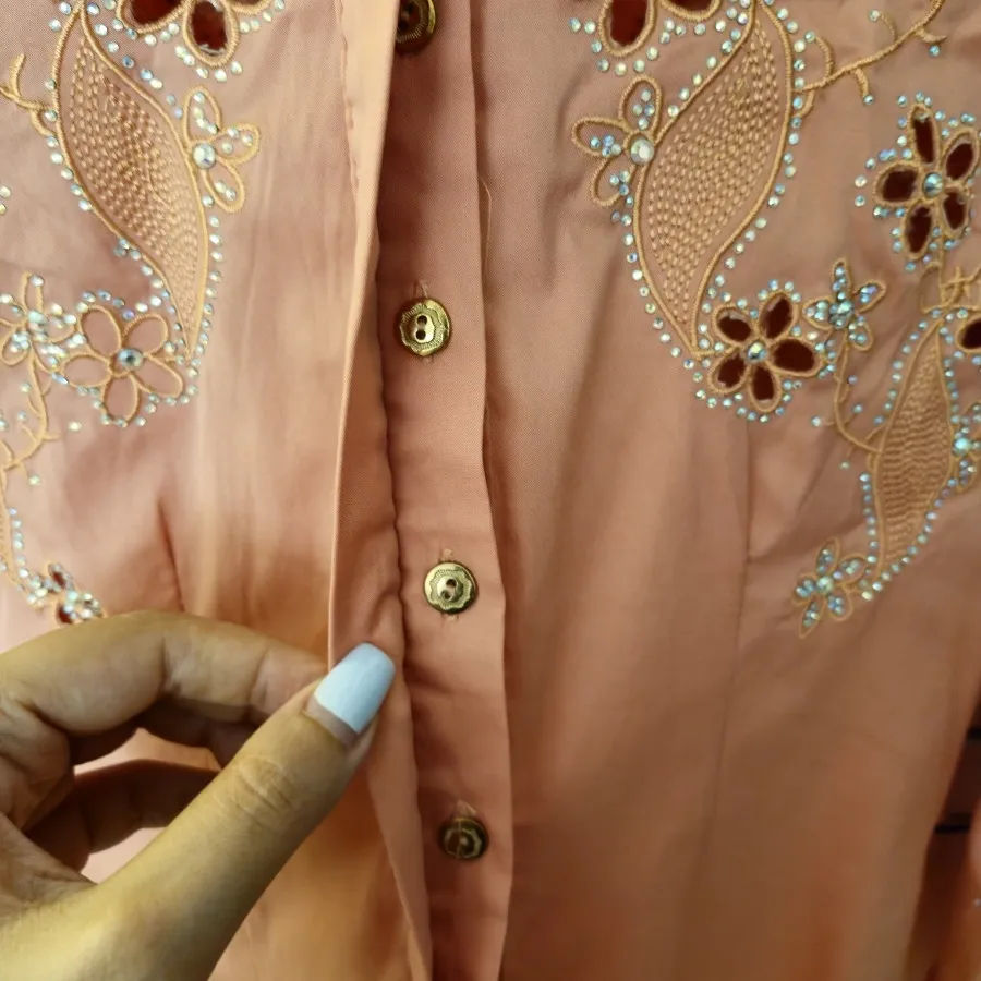 بلوز مجلسی سنگین کار دست