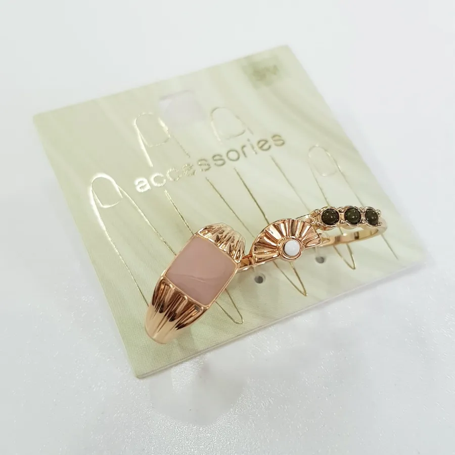 پک انگشتر حلقه طلایی