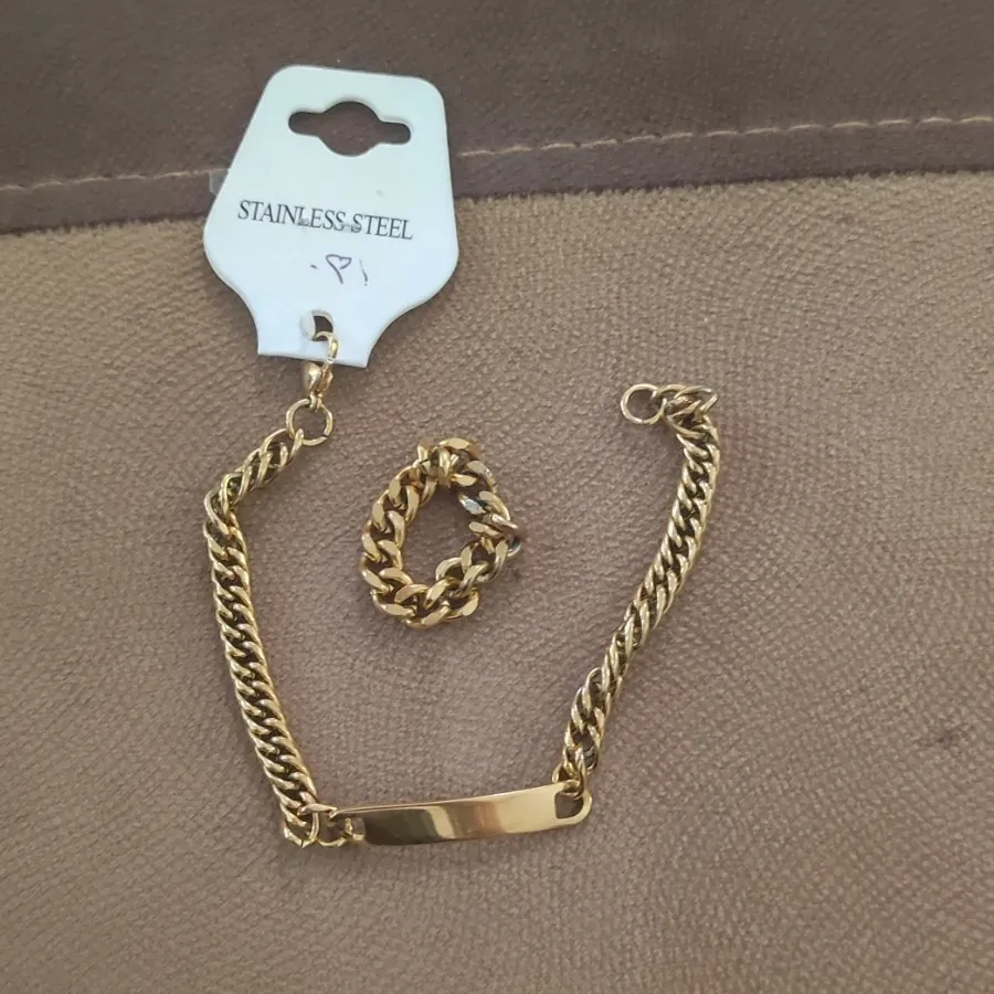 ست انگشتر و دستبند