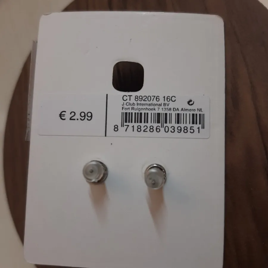 گوشواره مجلسی نگین توپی