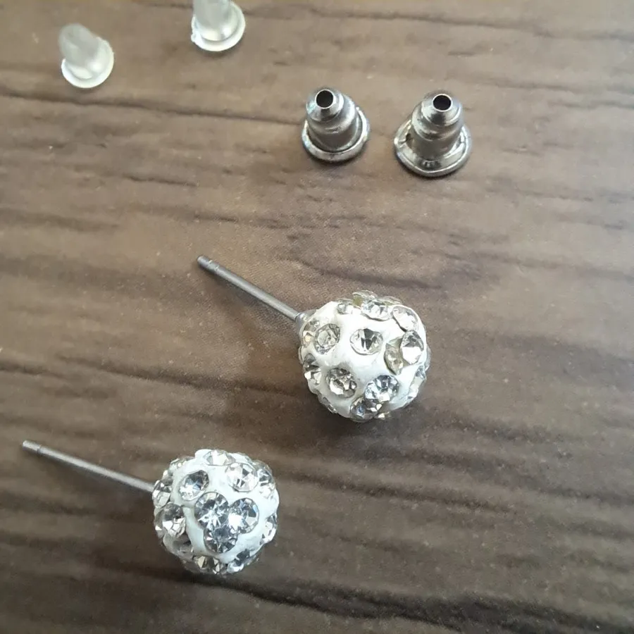 گوشواره مجلسی نگین توپی