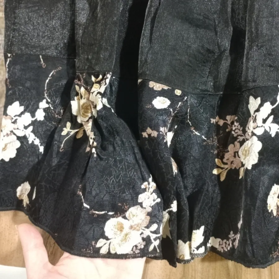 دامن مشکی بلند