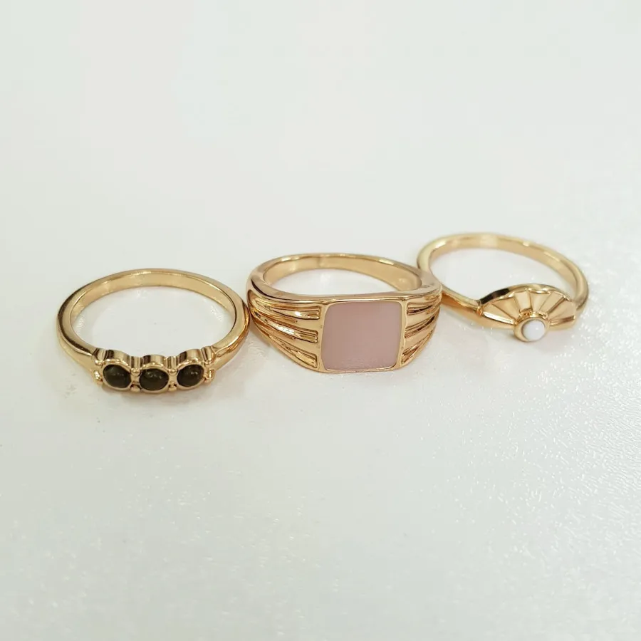 پک انگشتر طلایی مجلسی