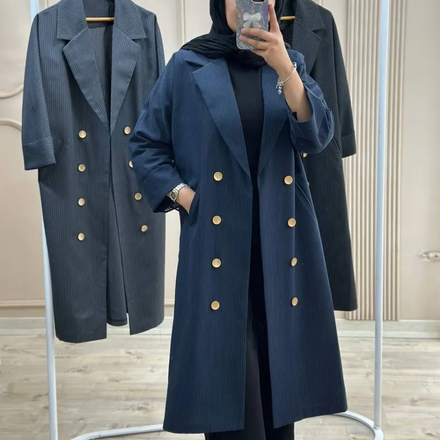 مانتو بلند افروز