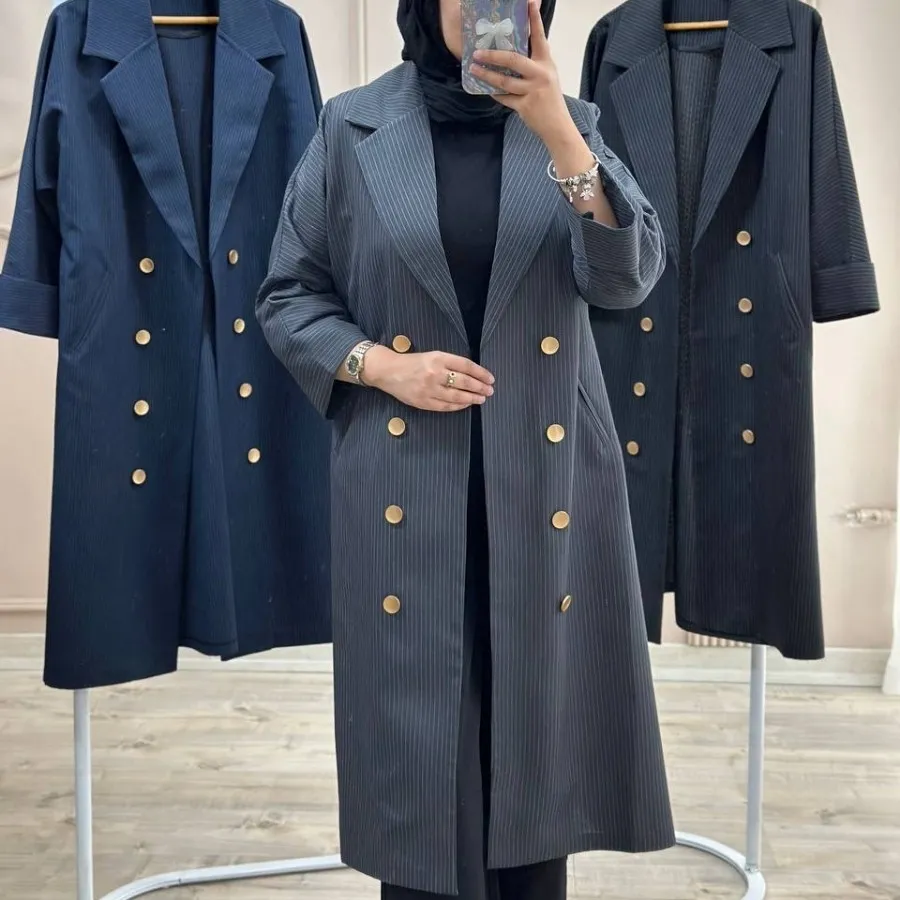 مانتو بلند افروز