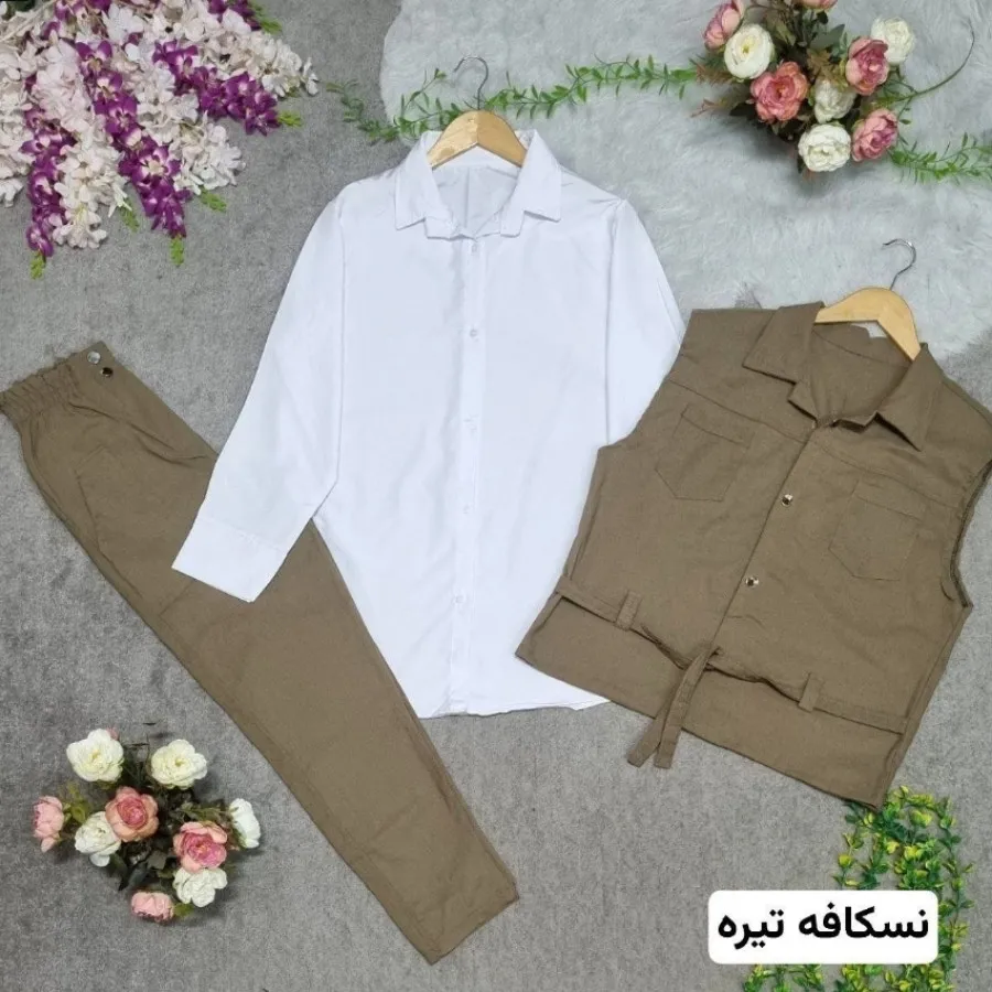 شومیز شلوار جلیقه