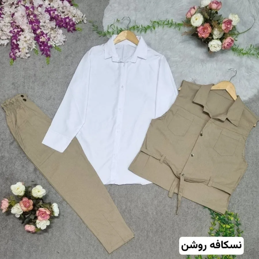 شومیز شلوار جلیقه