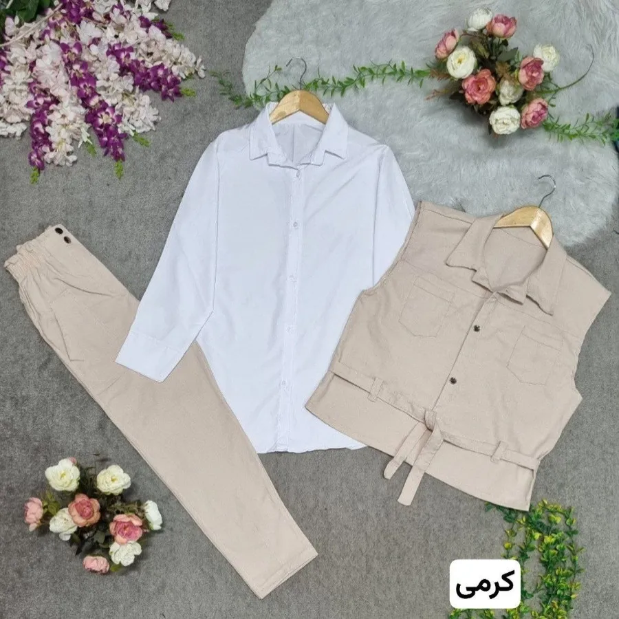 شومیز شلوار جلیقه