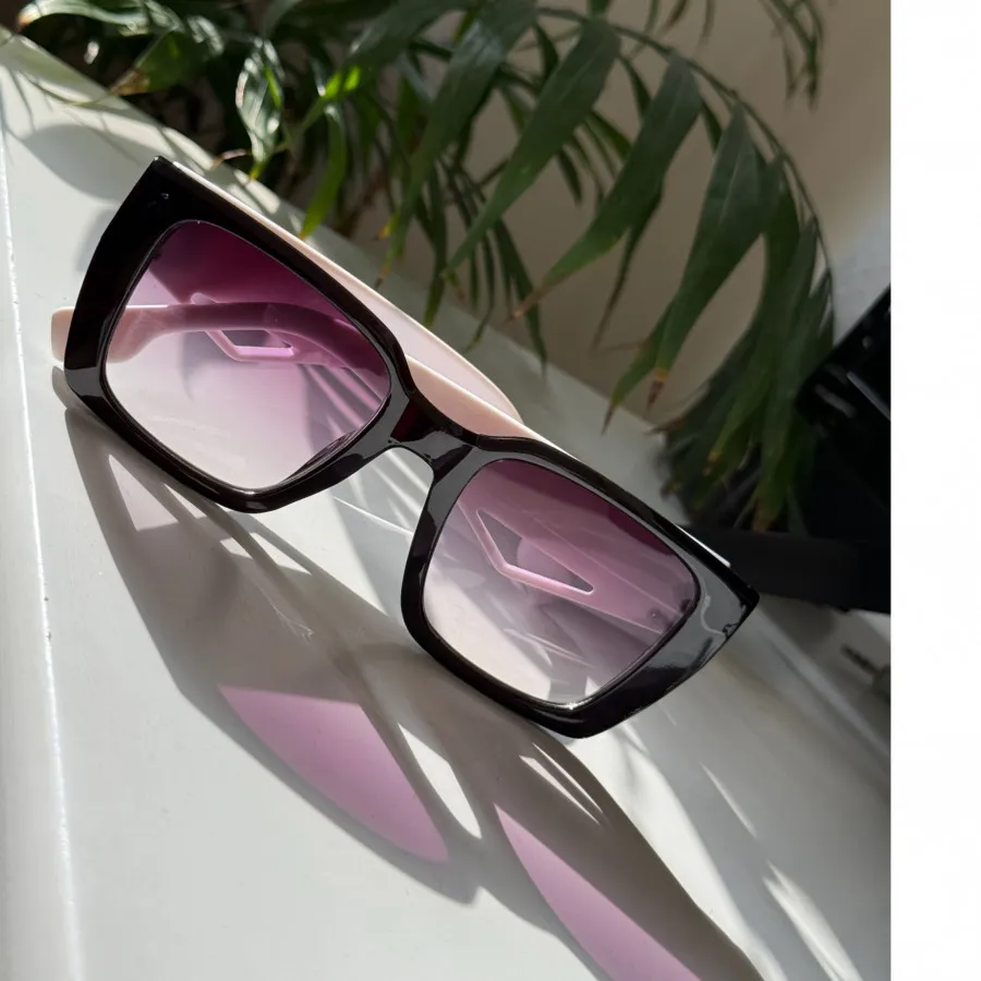 عینک بالنسیگا سفید مشکی