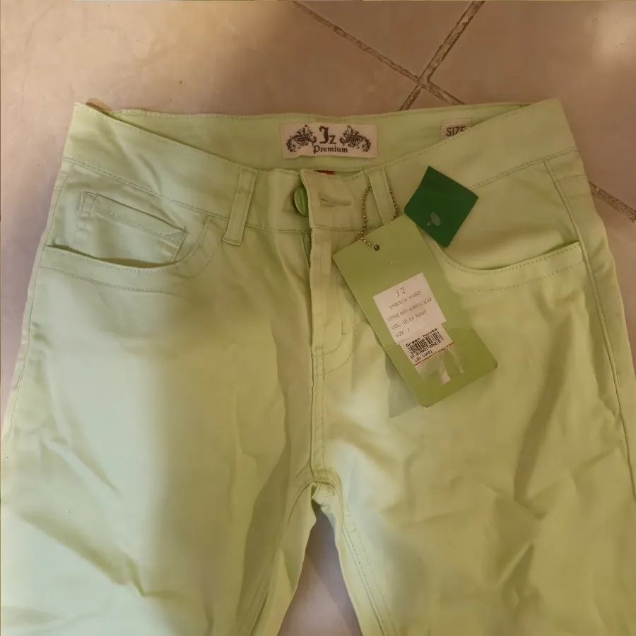 شلوار برمودای پسته ای ترک