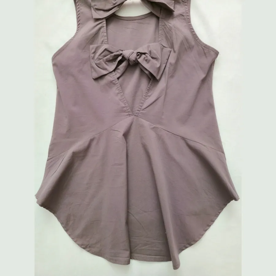 تاپ سبز پاپیونی