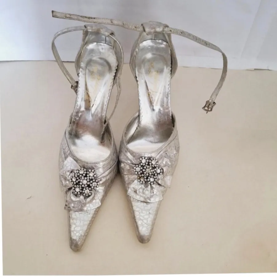کفش نقره ای