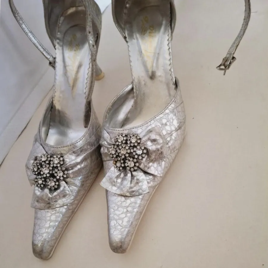 کفش نقره ای