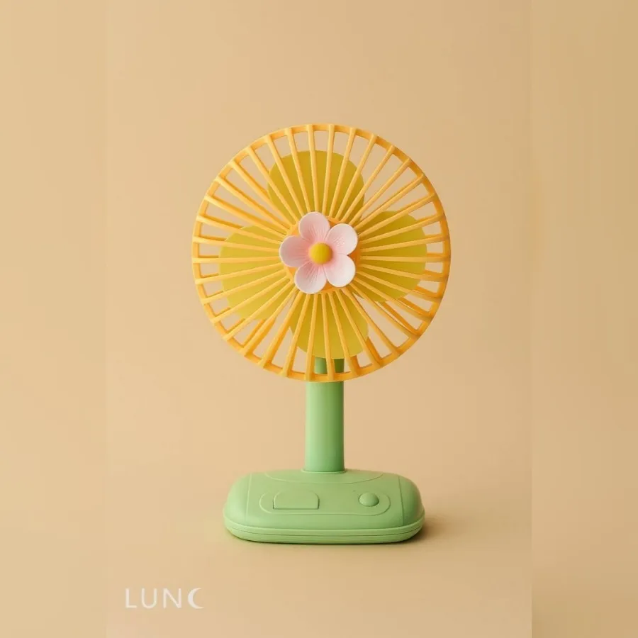 پنکه شارژی رو میزی