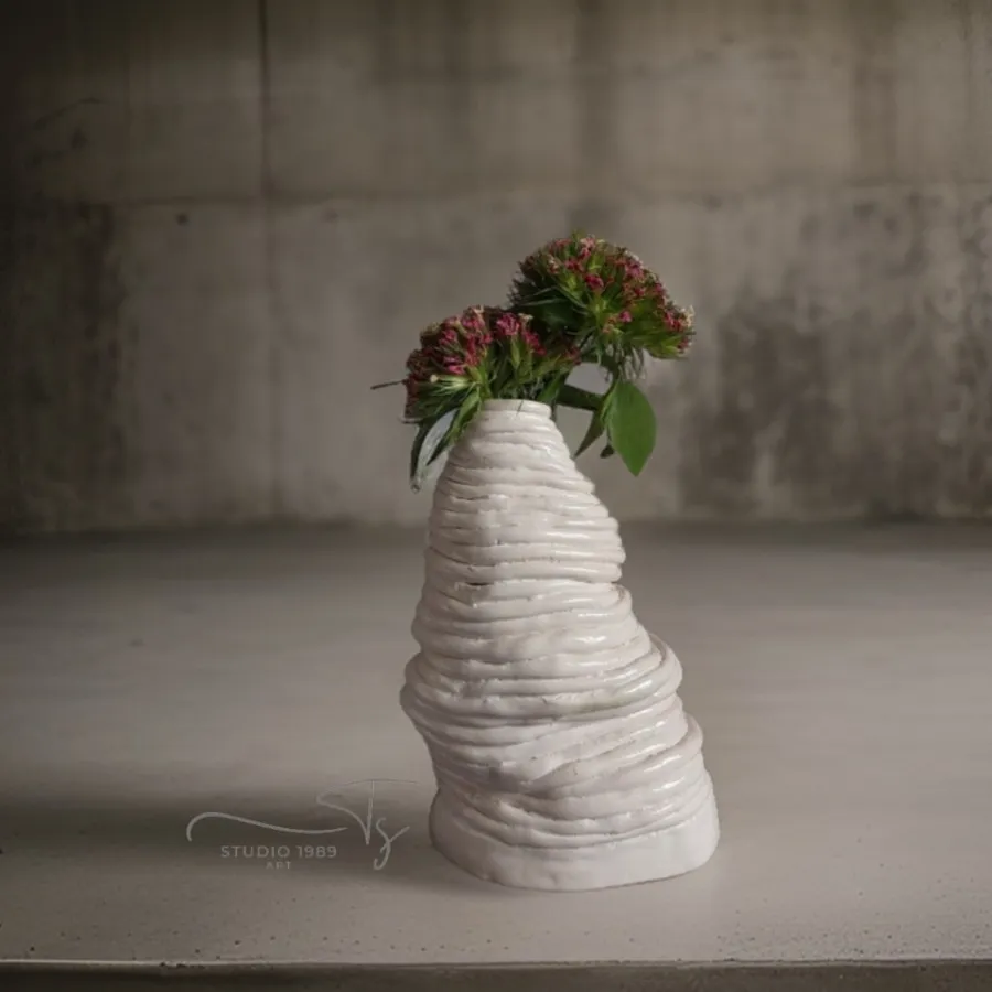 گلدان های سرامیکی دفرمه