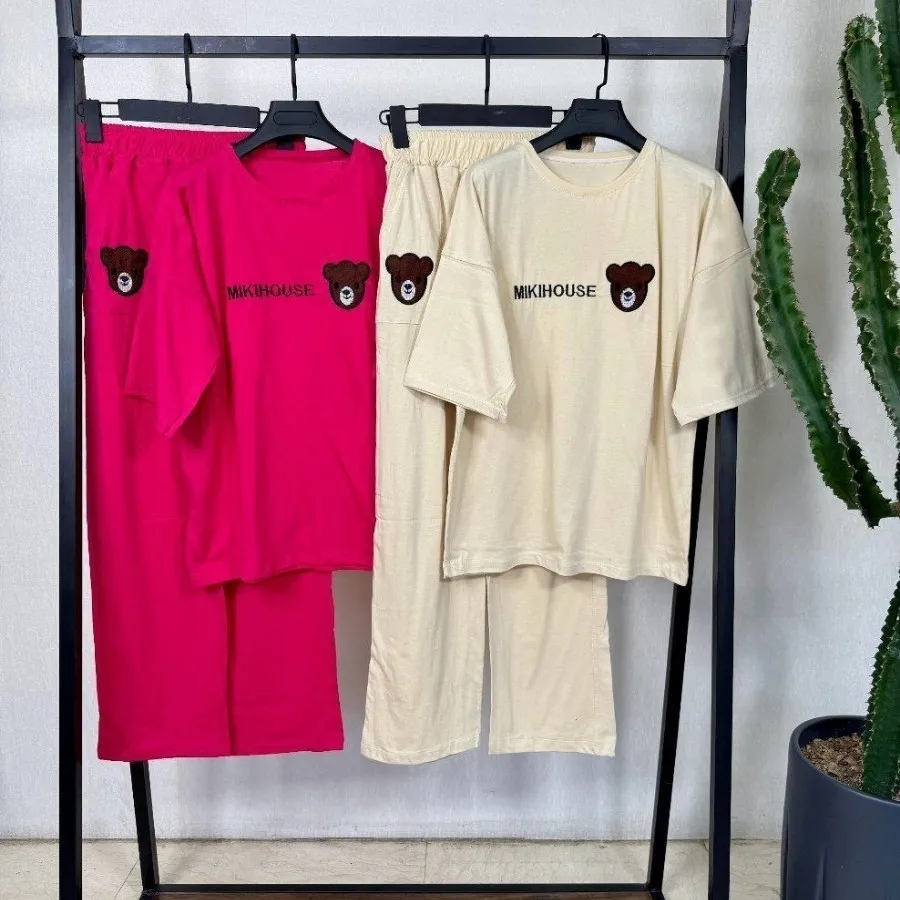 تیشرت و شلوار نخ پنبه