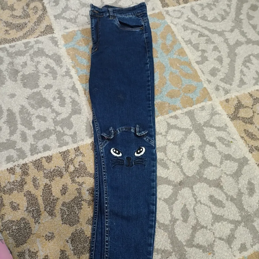 شلوار طرح دار