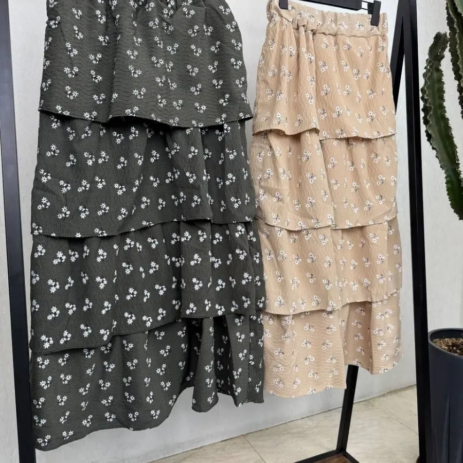 دامن طبقه ای