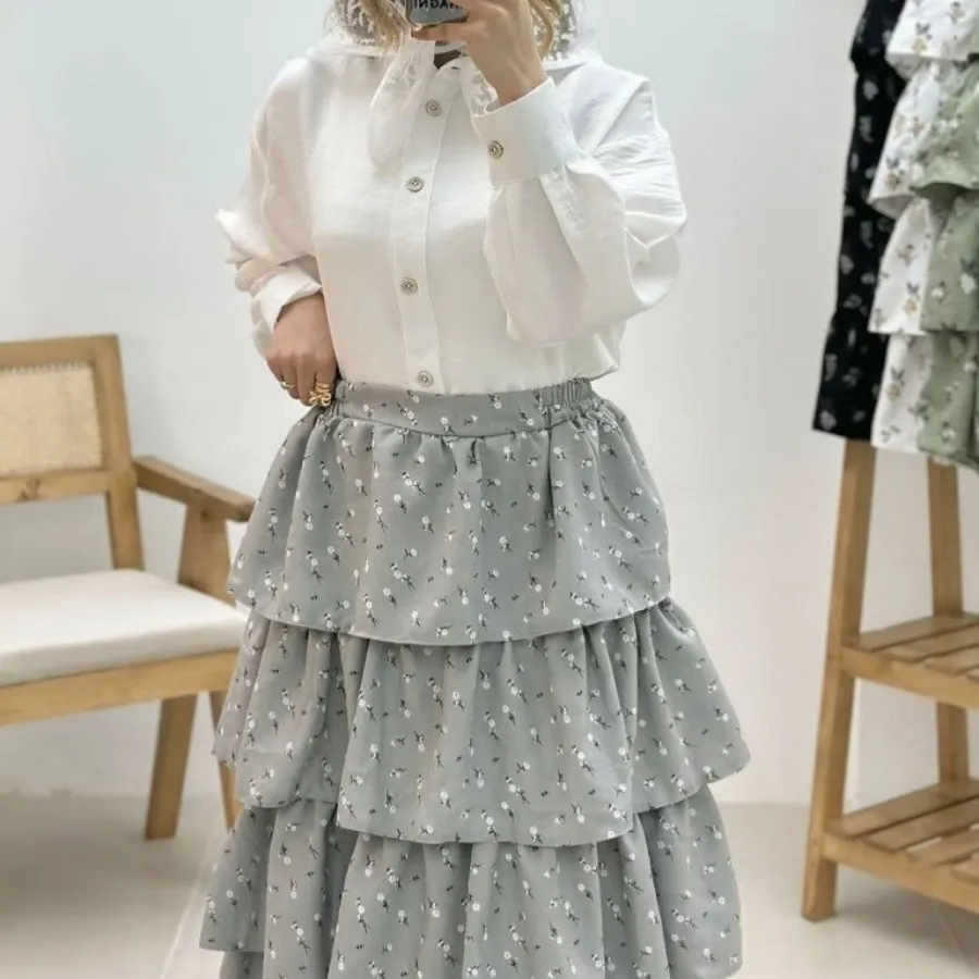 دامن طبقه ای