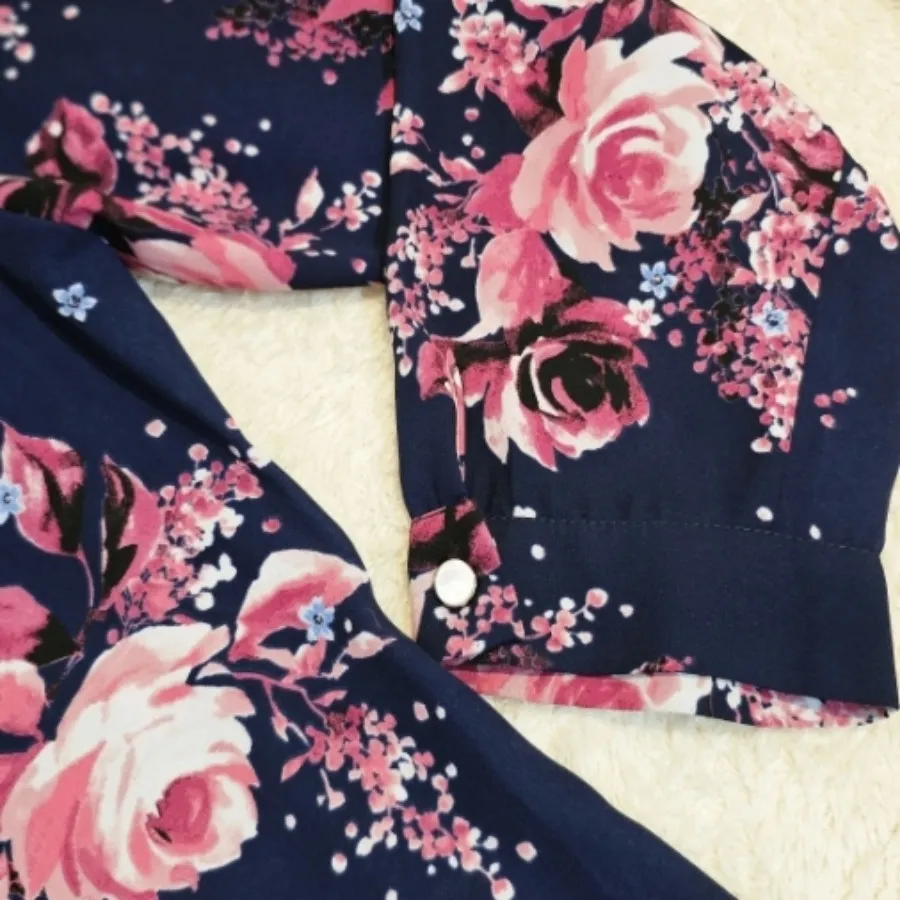 شومیز مجلسی گل دار