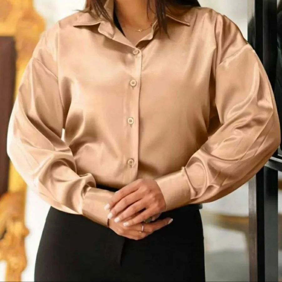 شومیز ساتن زنانه