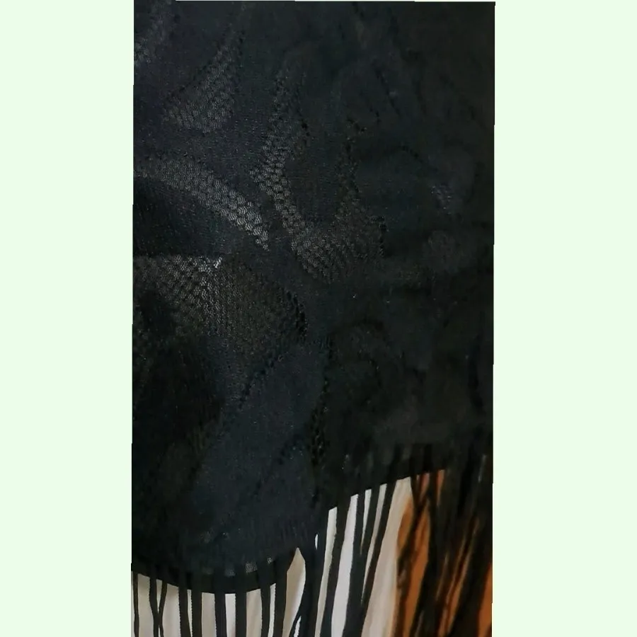 نیم تنه تور مشکی