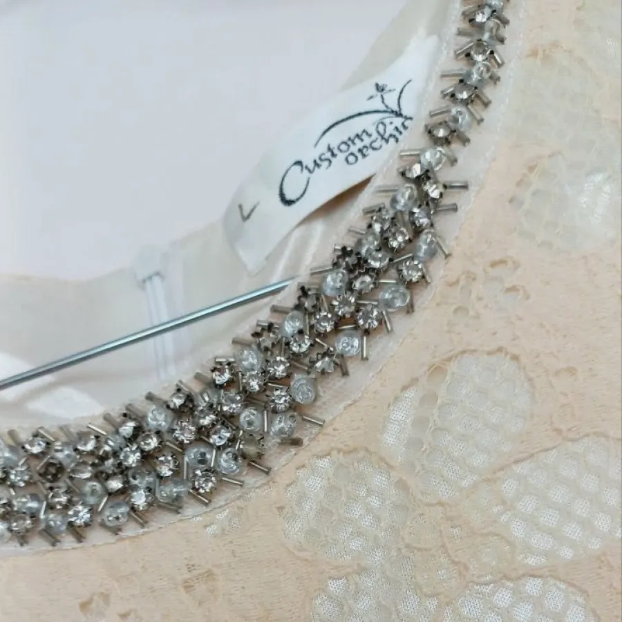 بلوز مجلسی پر نگین