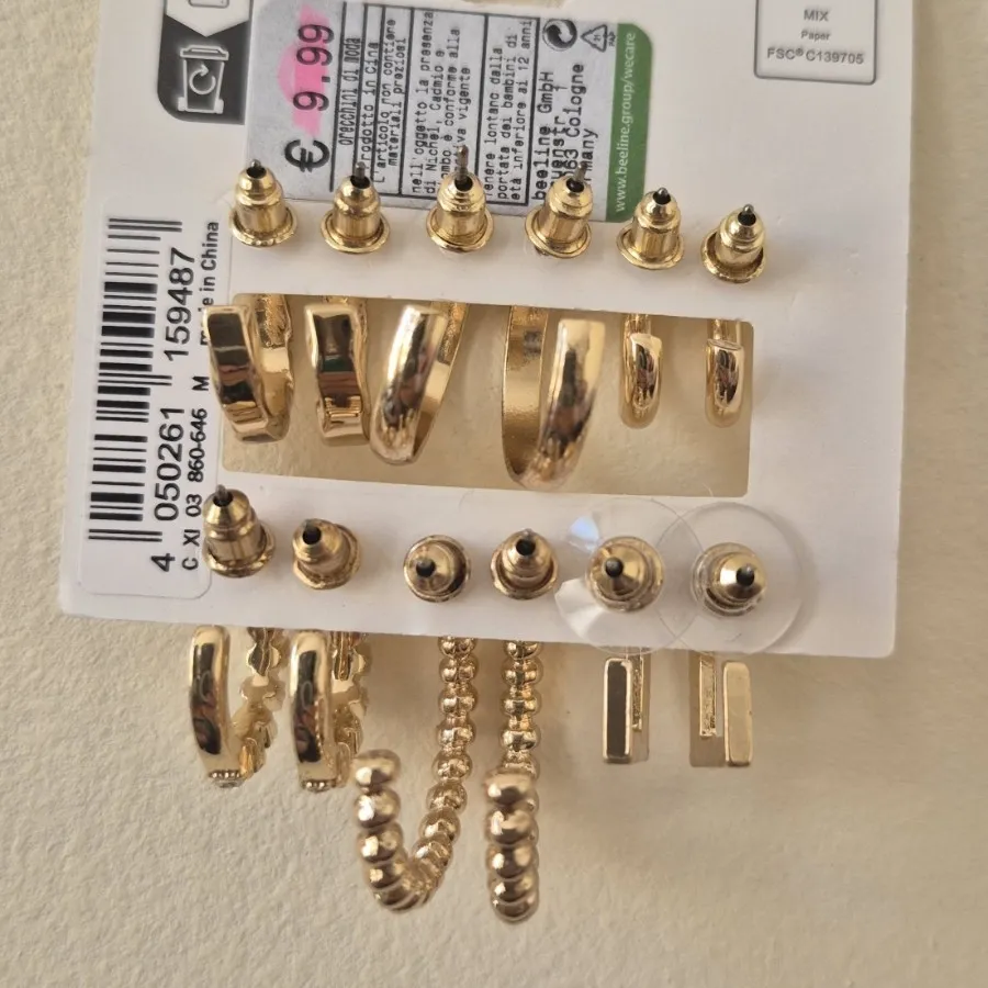 شش جفت گوشواره زیبا