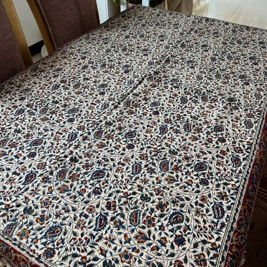 سفره قلمکار معمولی6 نفره