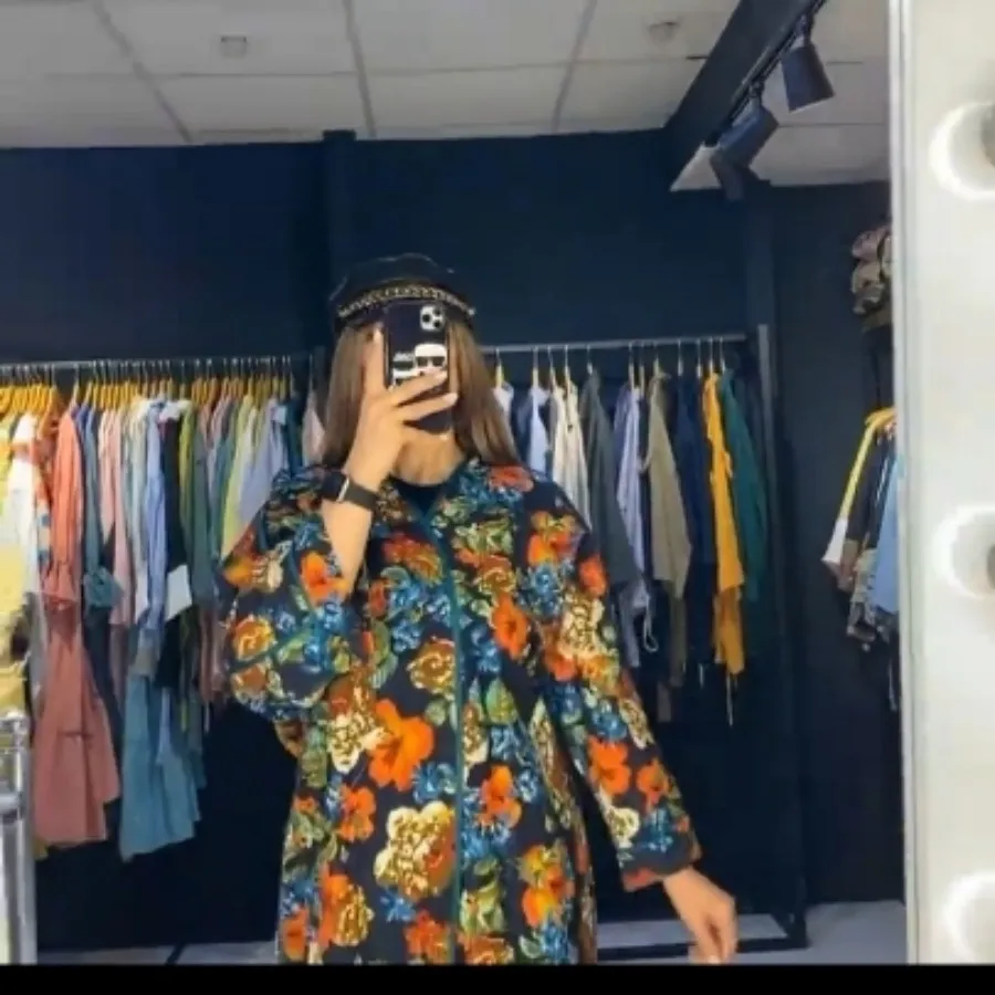 مانتو جلو باز نخی و خنک