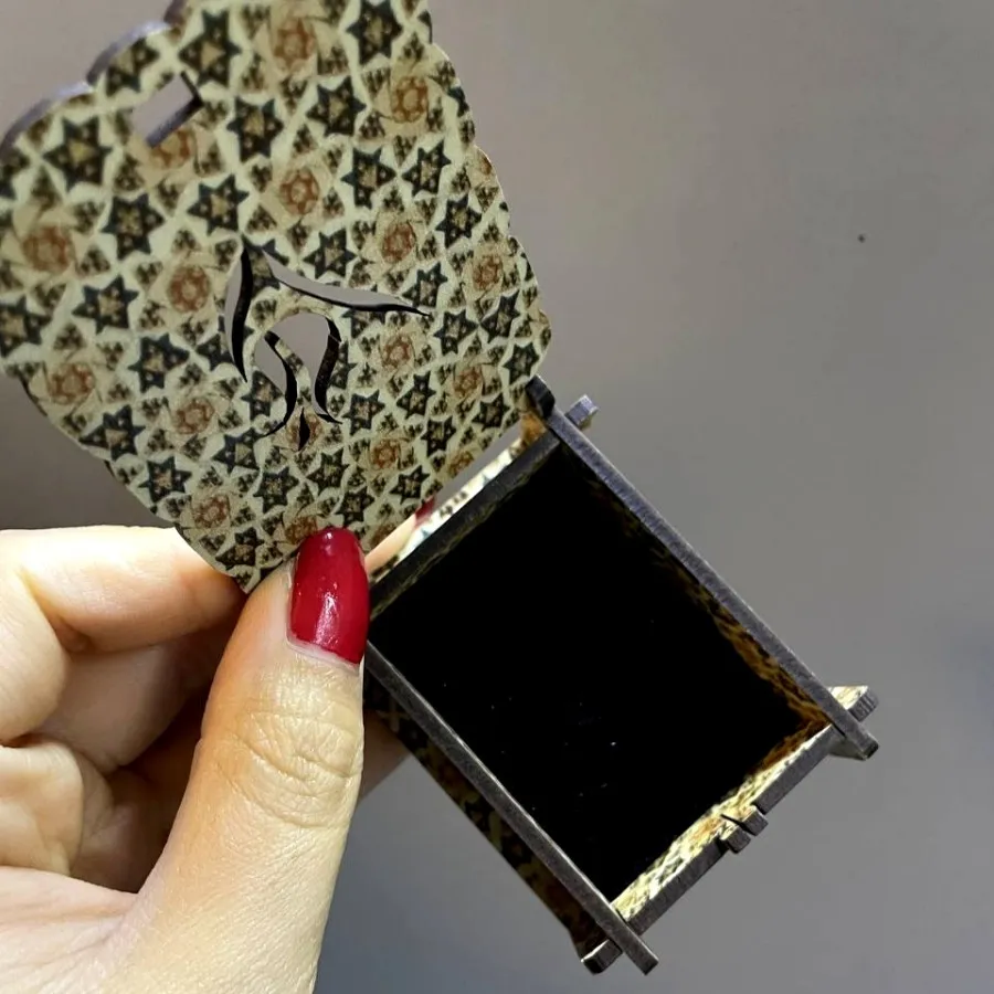 جعبه کادویی چوبی شیک