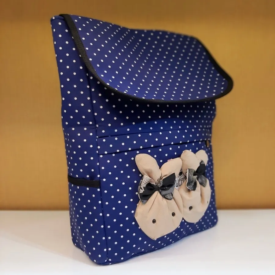 کوله پشتی خرگوشی پارچه‌ای