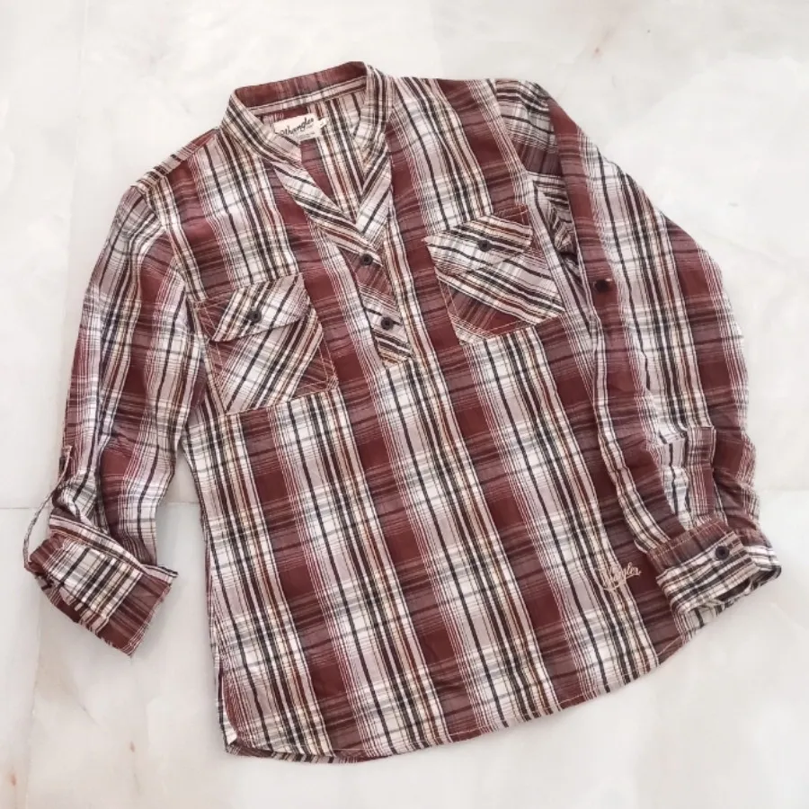 شومیز چهارخونه