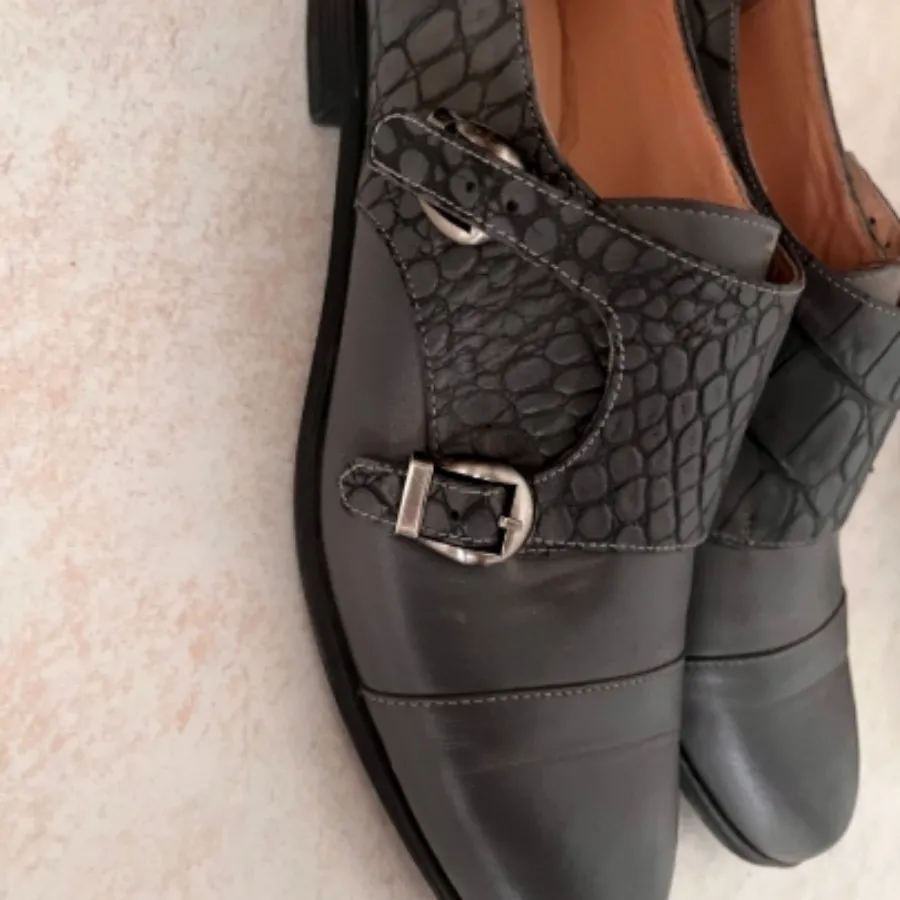 کفش چرم درسا طوسی