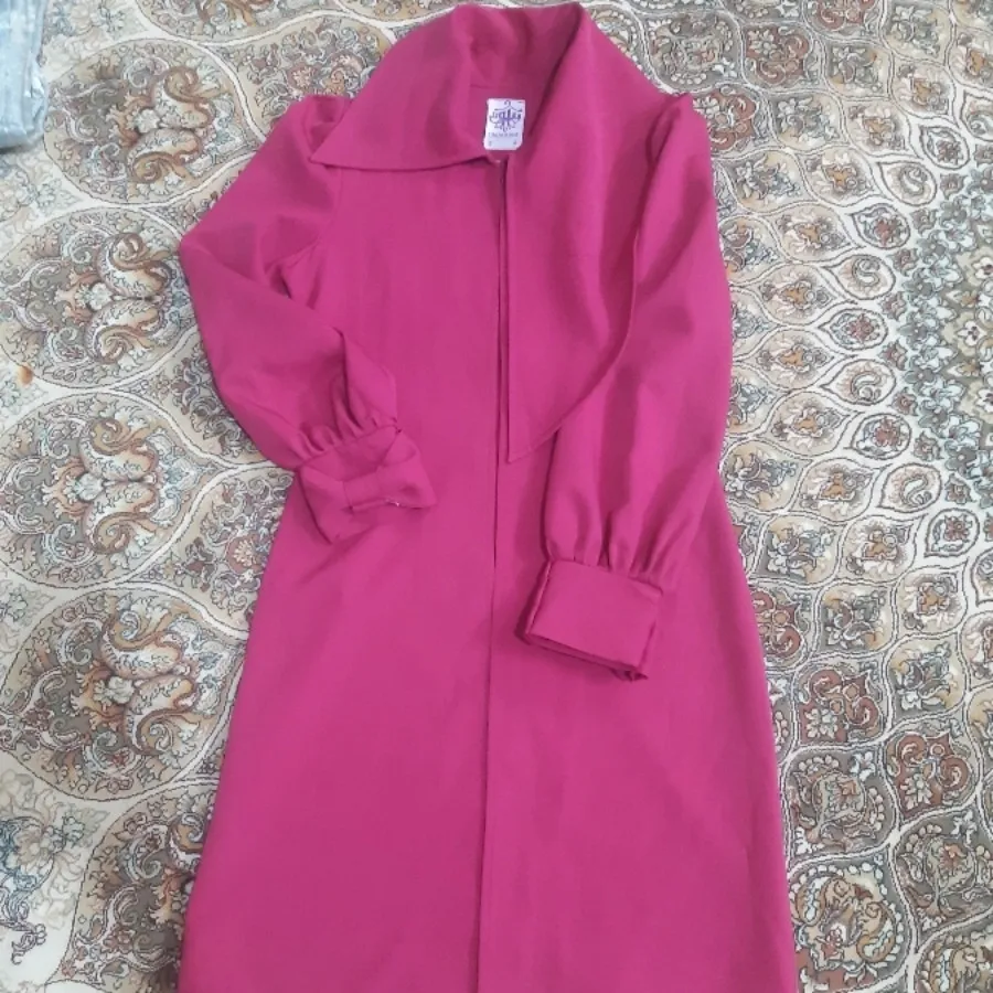 مانتوسرخابی خوش رنگ