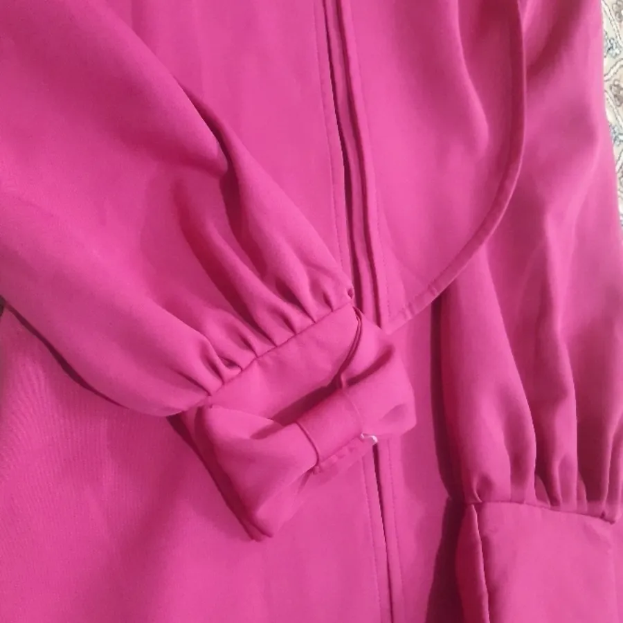 مانتوسرخابی خوش رنگ