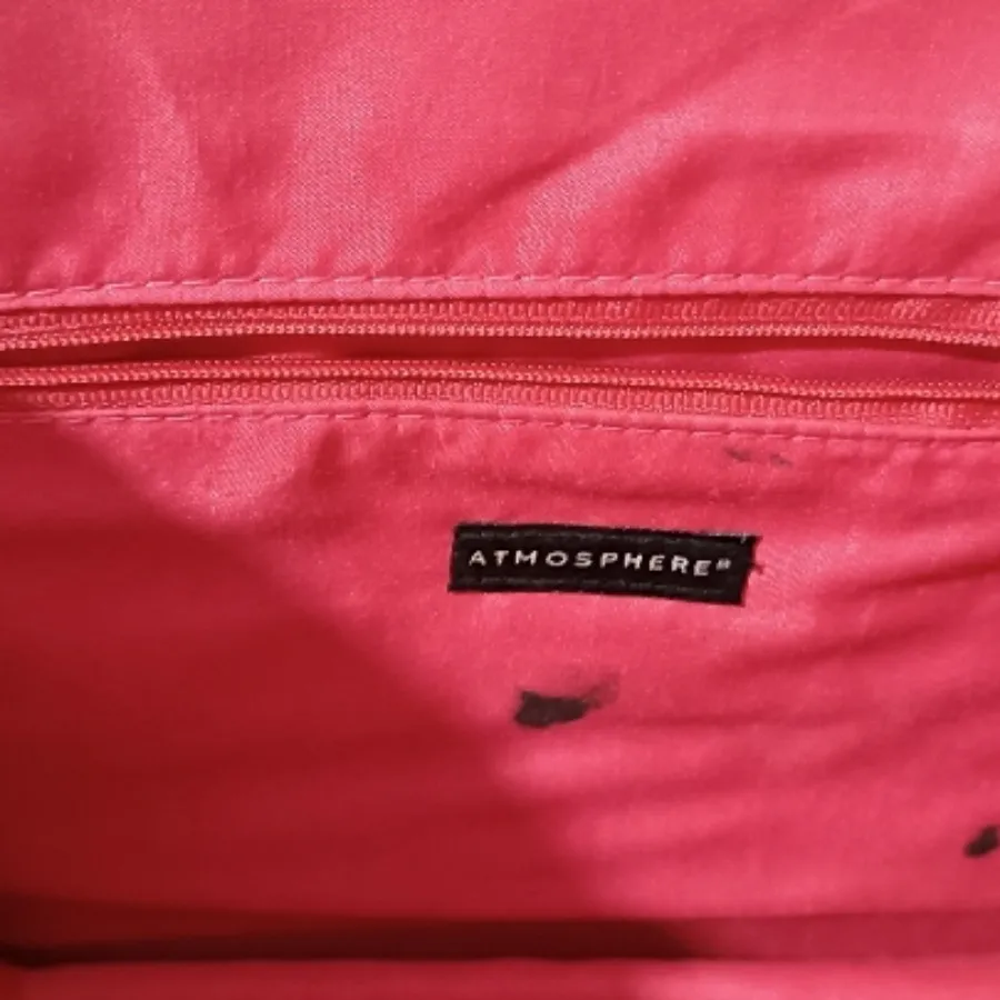 کیف کتابی صورتی