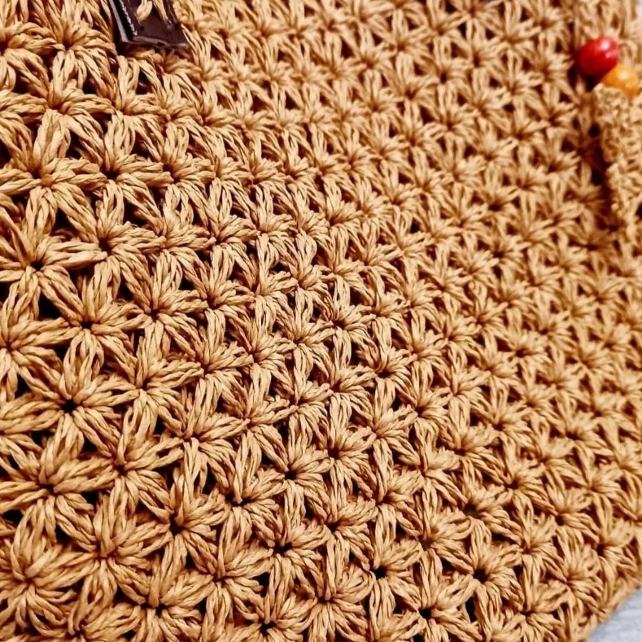 ست کلاه کیف ساحلی کنفی