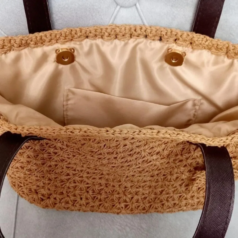 ست کلاه کیف ساحلی کنفی