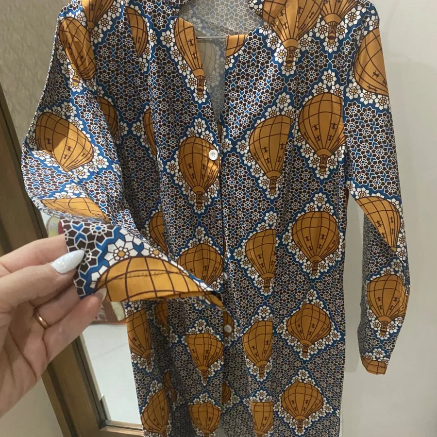 پیراهن ساتن نخ