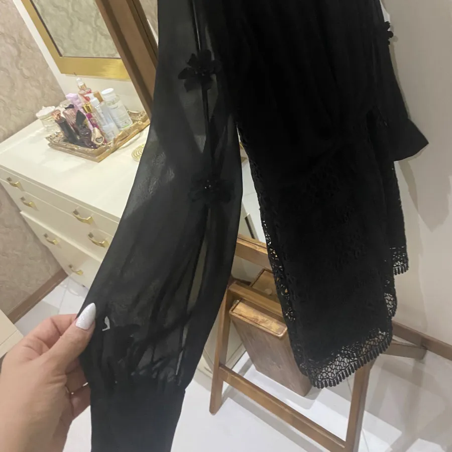 پیراهن گیپور حریر