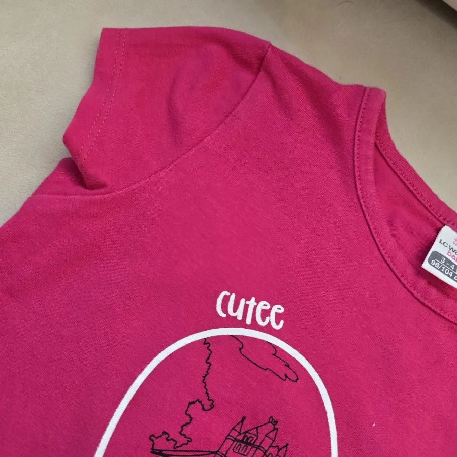 تیشرت دخترانه ی ال سی