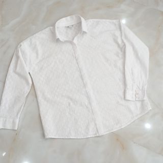 شومیز سفید نخ