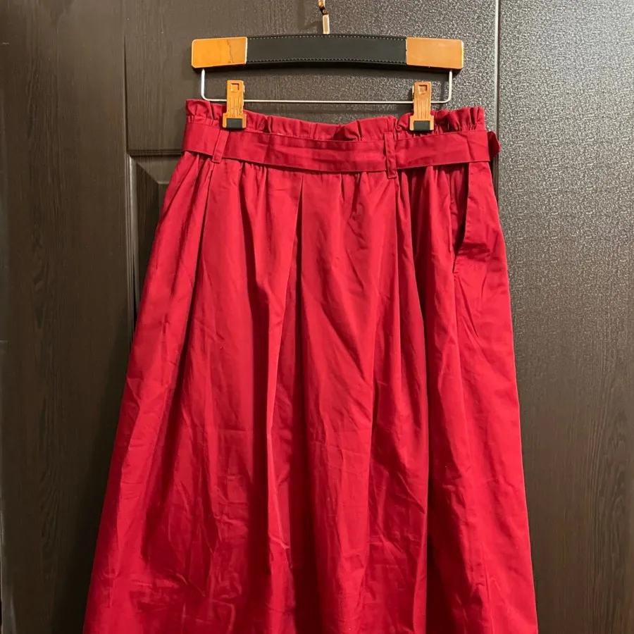 دامن کتان نخ کره ای نو