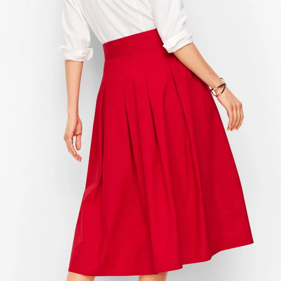 دامن کتان نخ کره ای نو