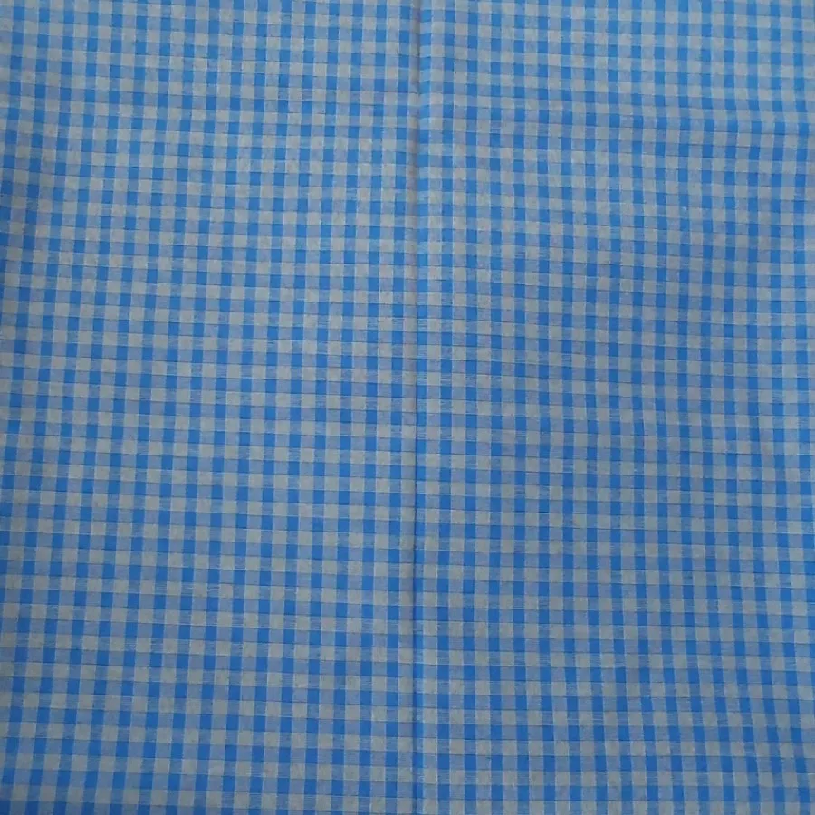 پارچه تترون چهارخانه 1