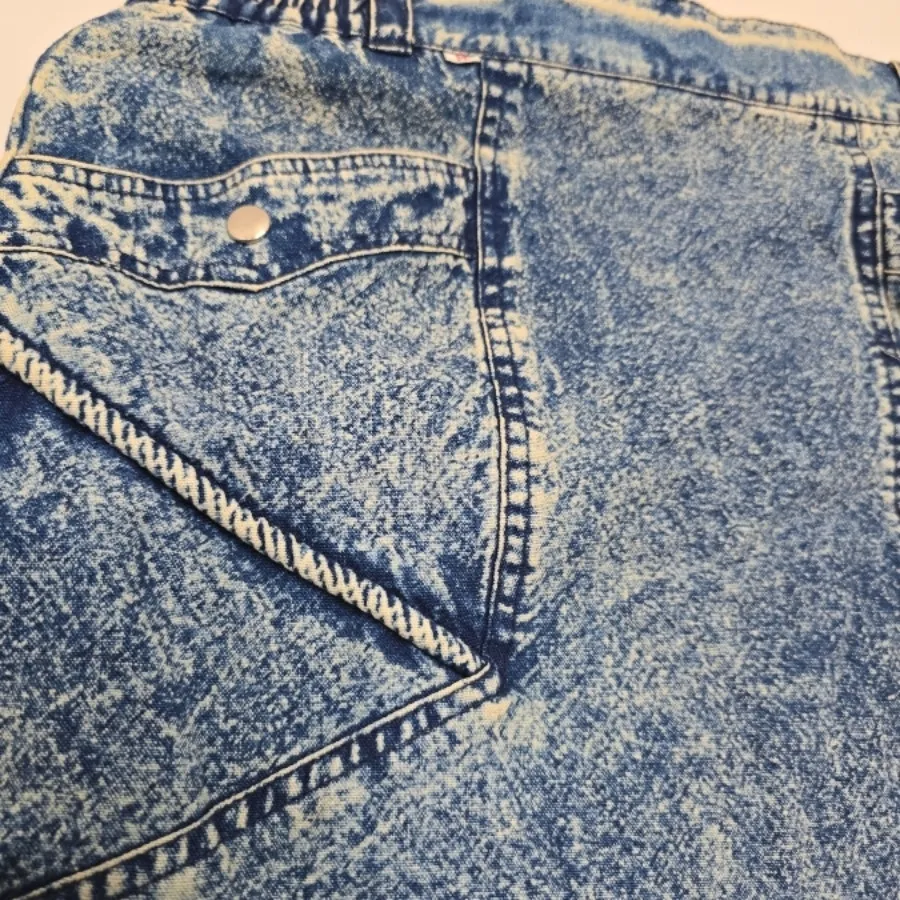 دامن جین برفی