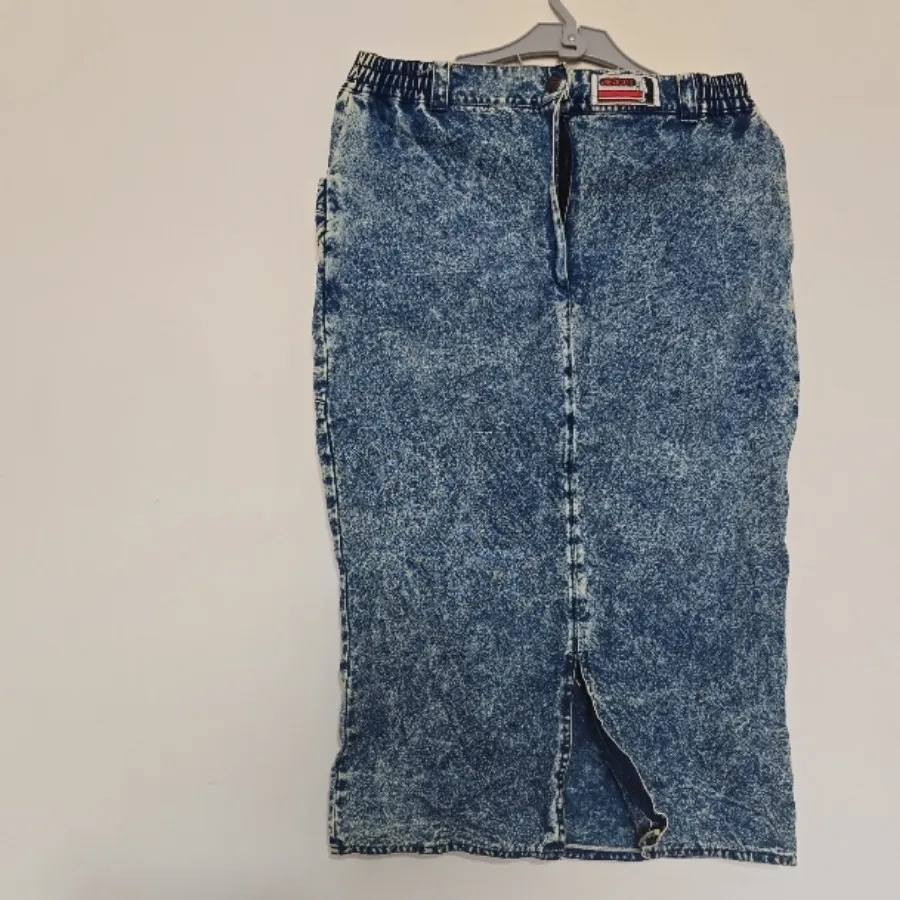 دامن جین برفی