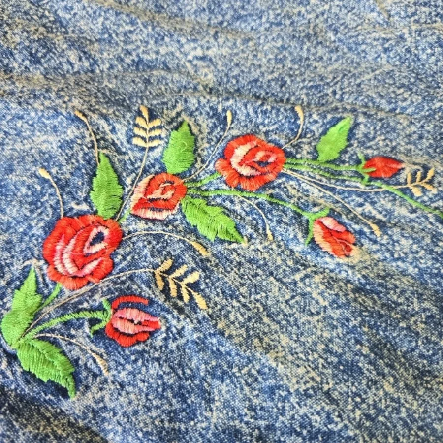 دامن جین برفی