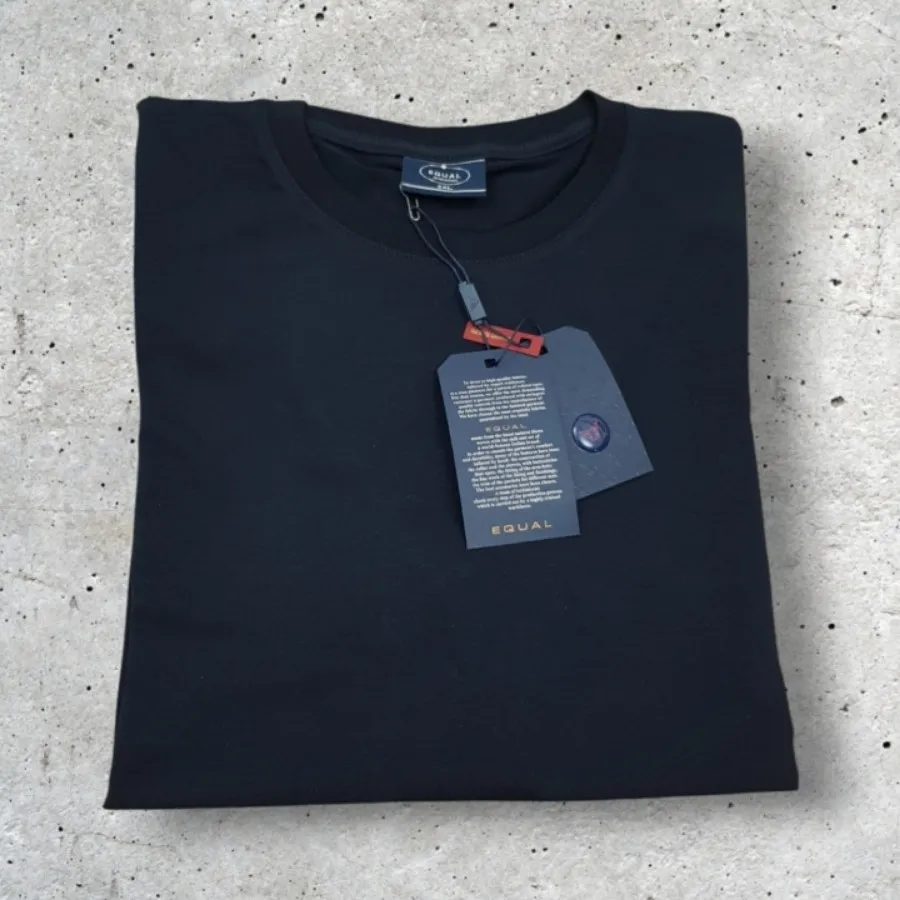 تیشرت پنبه لاکرا سرمه ای